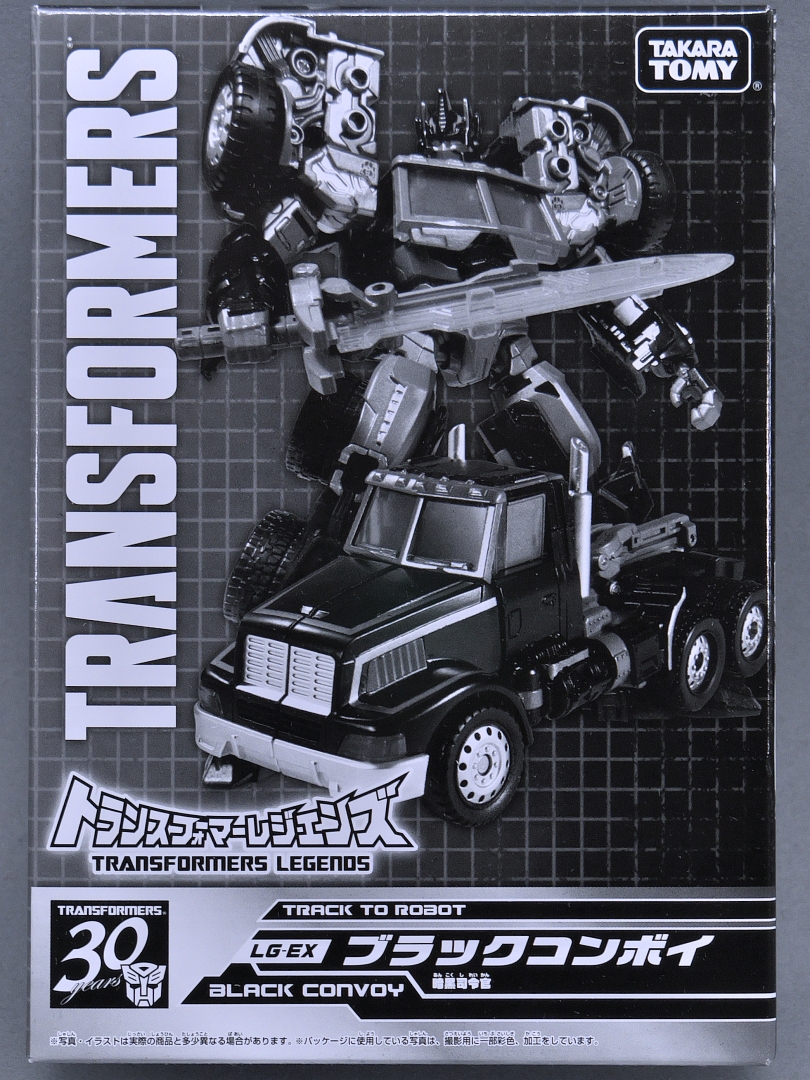 LG-EX Black Convoy Out of Box Images of Tokyo Toy Show Exclusive